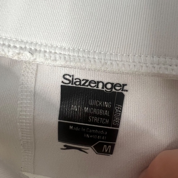Slazenger - Vintage Tennis Skirt Athletic Skort - Picture 3 of 6